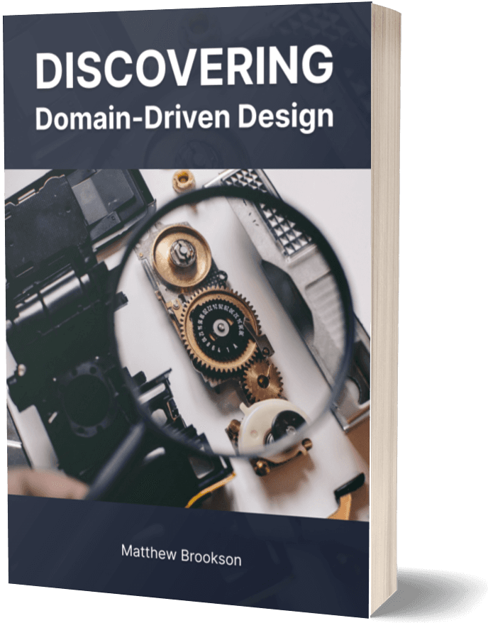 Discovering Domain-Driven Design ebook cover by Matthew Brookson