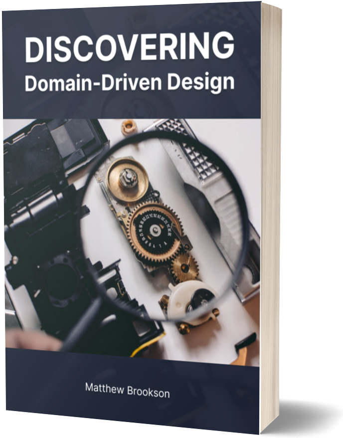 Discovering Domain-Driven Design ebook cover by Matthew Brookson